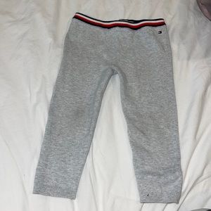 Kids leggings gray 86% cotton Size 24 M Tommy Hilfiger